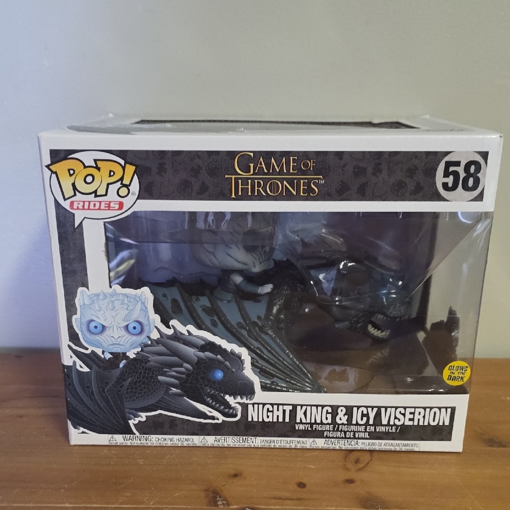 Funko Pop! Rides Night King & Icy Viserion Figure